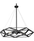 Saucedo 5-Light Modern Pendant Matte Black