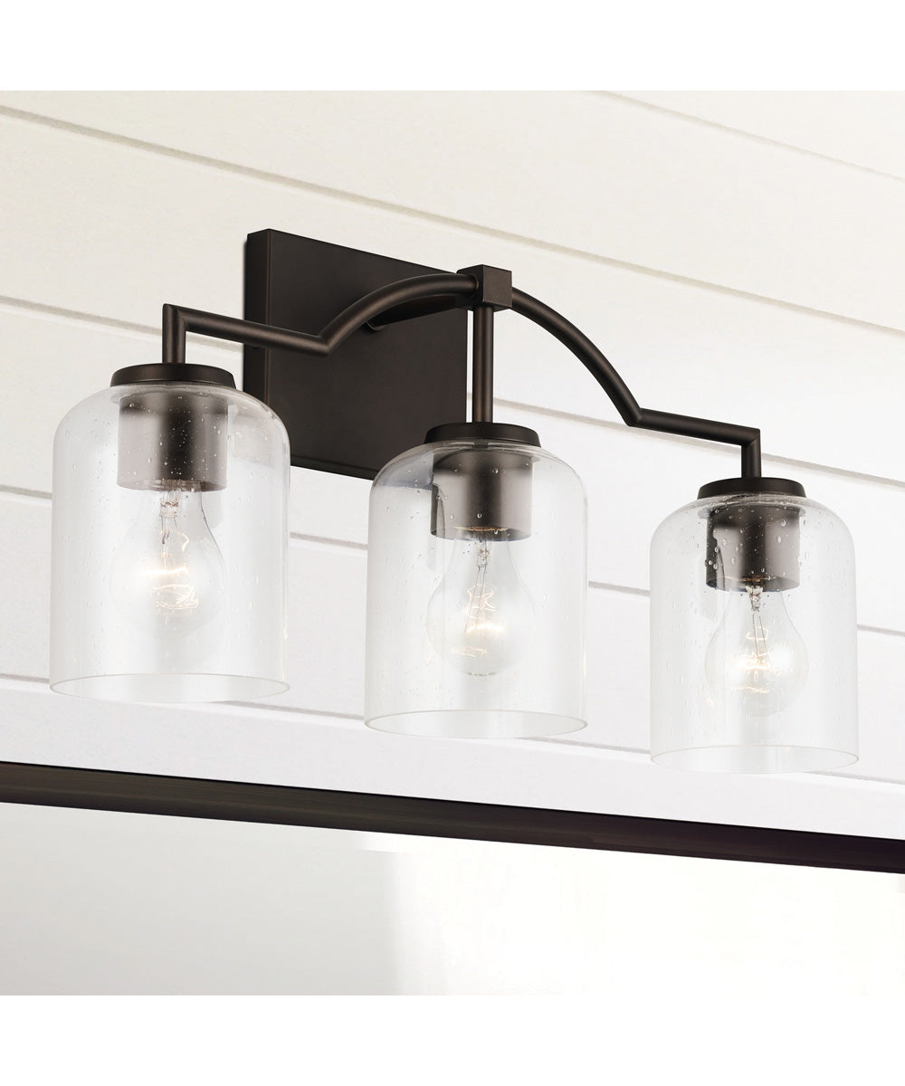 Carter 3-Light Vanity Bronze