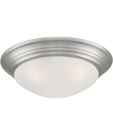 Tap 2 Light Flush Mount Brushed Nickel