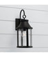 Bridger 1-Light Outdoor Wall-Lantern Black