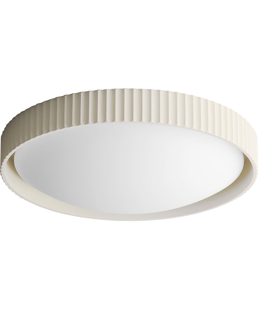 Souffle 22 inch LED Flush Mount Chaulk White