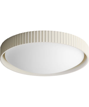 Souffle 22 inch LED Flush Mount Chaulk White