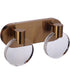 Glisten 2-Light Lighting Satin Brass