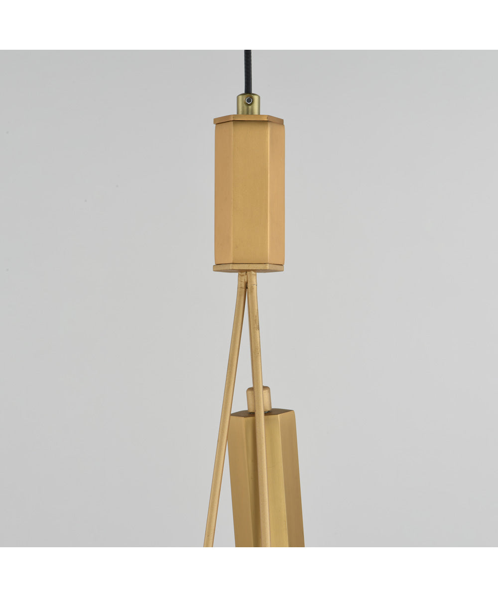 Allumettes 3-Light LED Pendant Gold