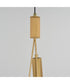 Allumettes 3-Light LED Pendant Gold
