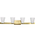 Royale 4-Light Vanity & Wall Burnished Brass