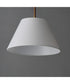 Dunbridge 14 inch Pendant Weathered Brass