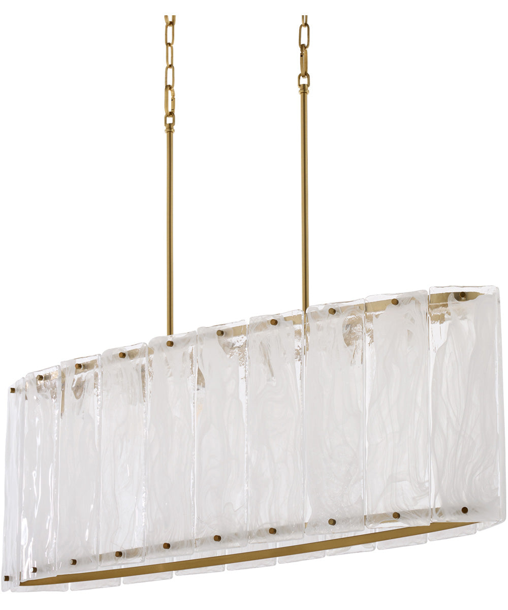 Prestige 6-light Pendant Aged Brass