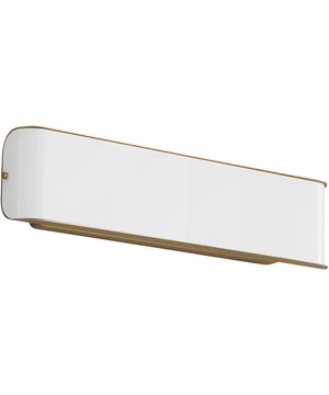 Marcell 1-Light Vanity Aged Brass