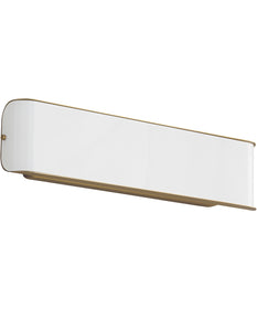 Marcell 1-Light Vanity Aged Brass
