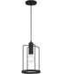 Tafo 1 Light Pendant Matte Black