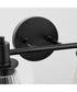 Lawton 2-light Bath Vanity Light Matte Black