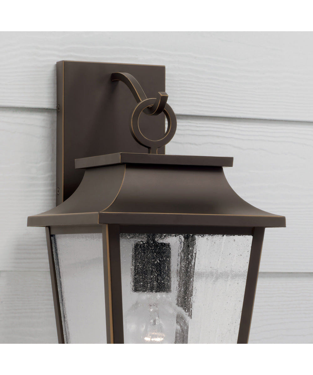 Chandler 1-Light Outdoor Wall-Lantern Oiled Bronze