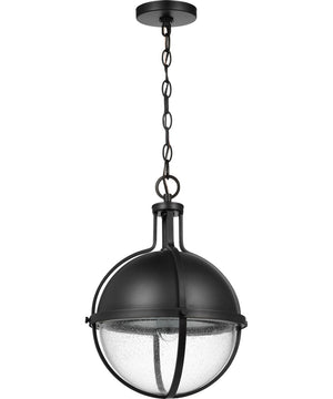 Lincoln 1-Light Pendant Matte Black