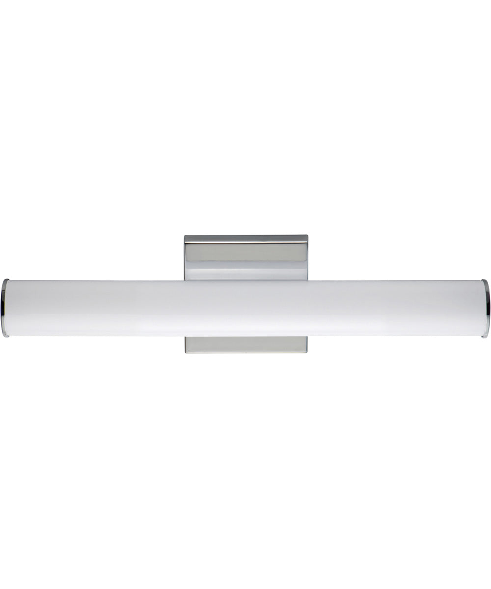 Rail 18 inch LED Bath Vanity 5CCT Polished Chrome
