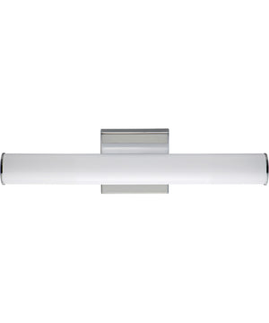 Rail 18 inch LED Bath Vanity 5CCT Polished Chrome