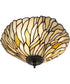 16" Wide Willow Jadestone Flush Mount