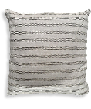 Basket Stripe Rattan Outdoor Pillow