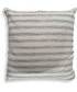 Basket Stripe Rattan Outdoor Pillow