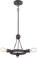 22"W Paxton 3-Light Pendant Aged Bronze