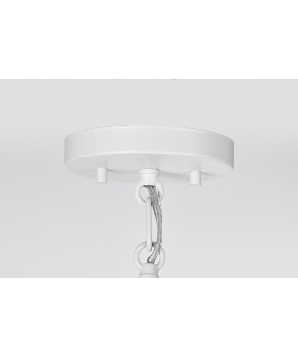Alexis 1-Light Pendant Matte White