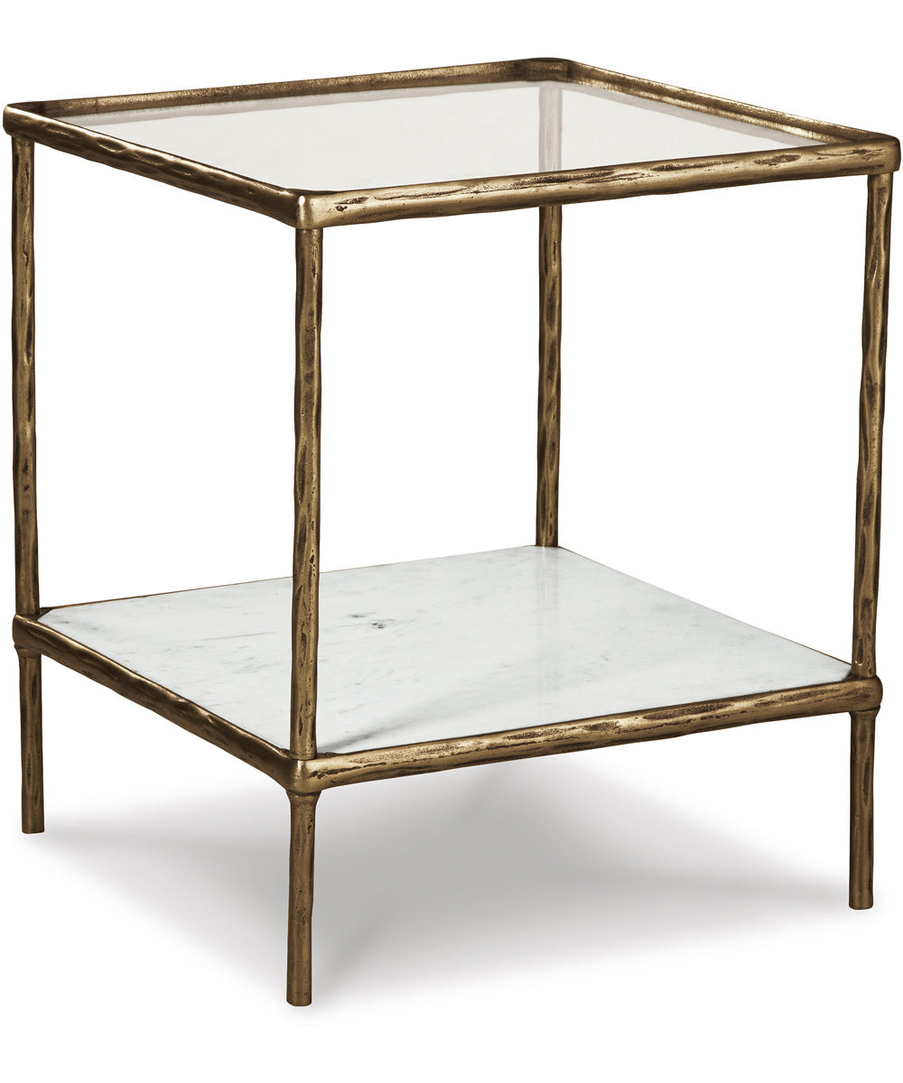 Ryandale Accent Table Antique Brass