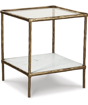 Ryandale Accent Table Antique Brass
