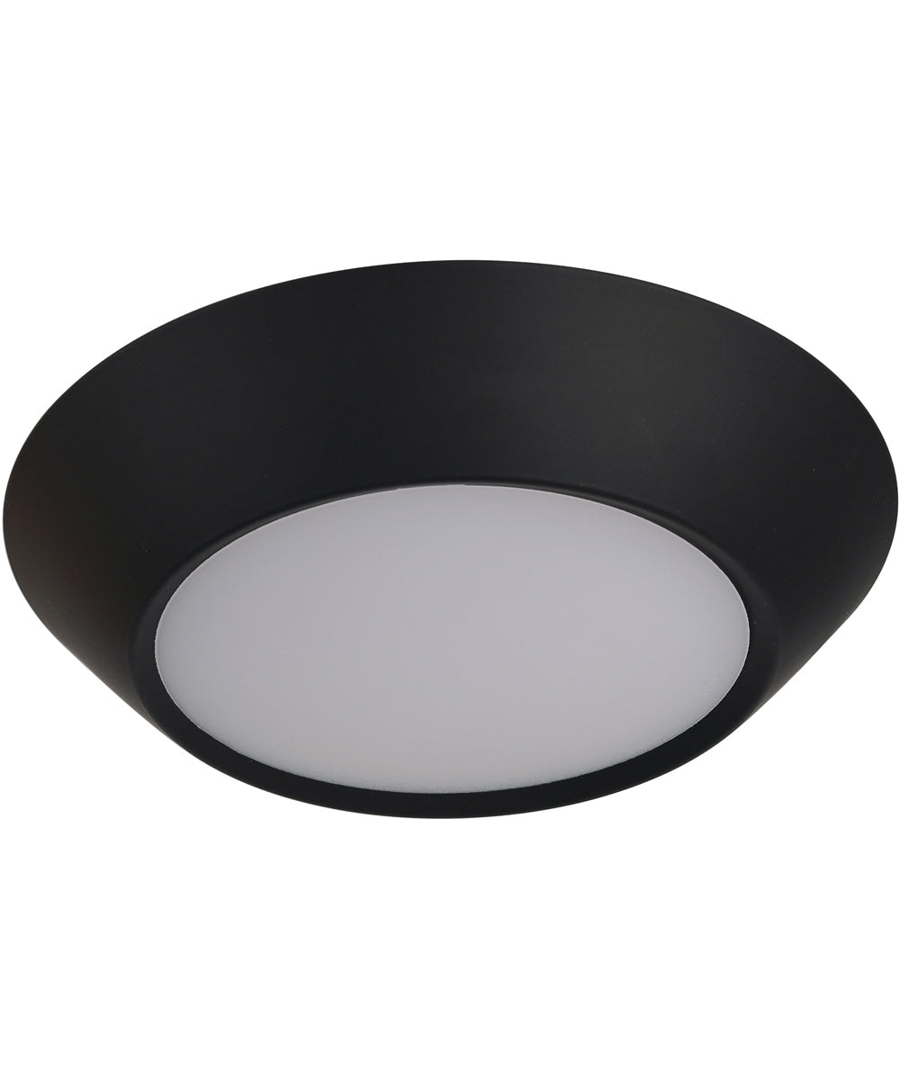 LED Flush Lighting Flat Black