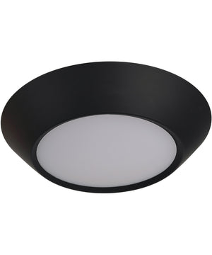 LED Flush Lighting Flat Black