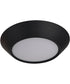 LED Flush Lighting Flat Black