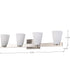 Royale 4-Light Vanity & Wall Brushed Nickel