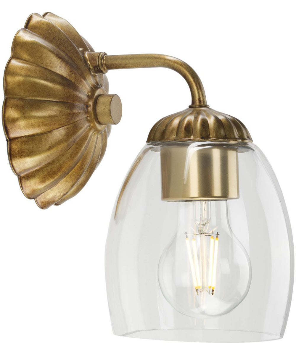 Quillan 1-Light Transitional Bath & Vanity Light Gold Ombre