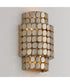 Eliana 2-Light Sconce Champagne Brass