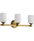 Solara 3-Light Vanity & Wall Natural Brass