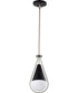 Admiral 1-Light Pendant Matte Black