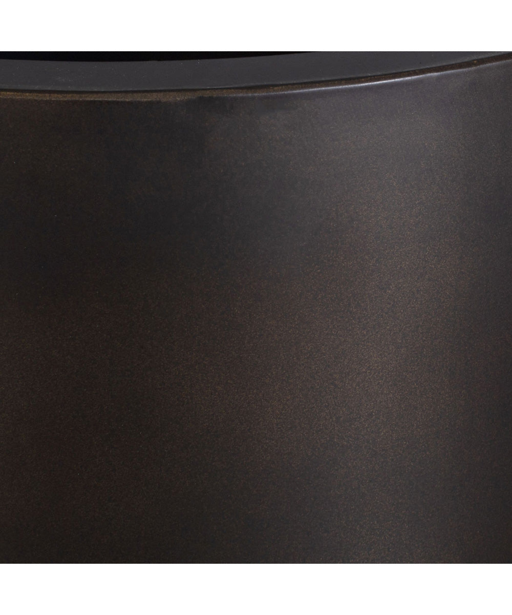 Volcan Matte Bronze Outdoor Planters Set of 2