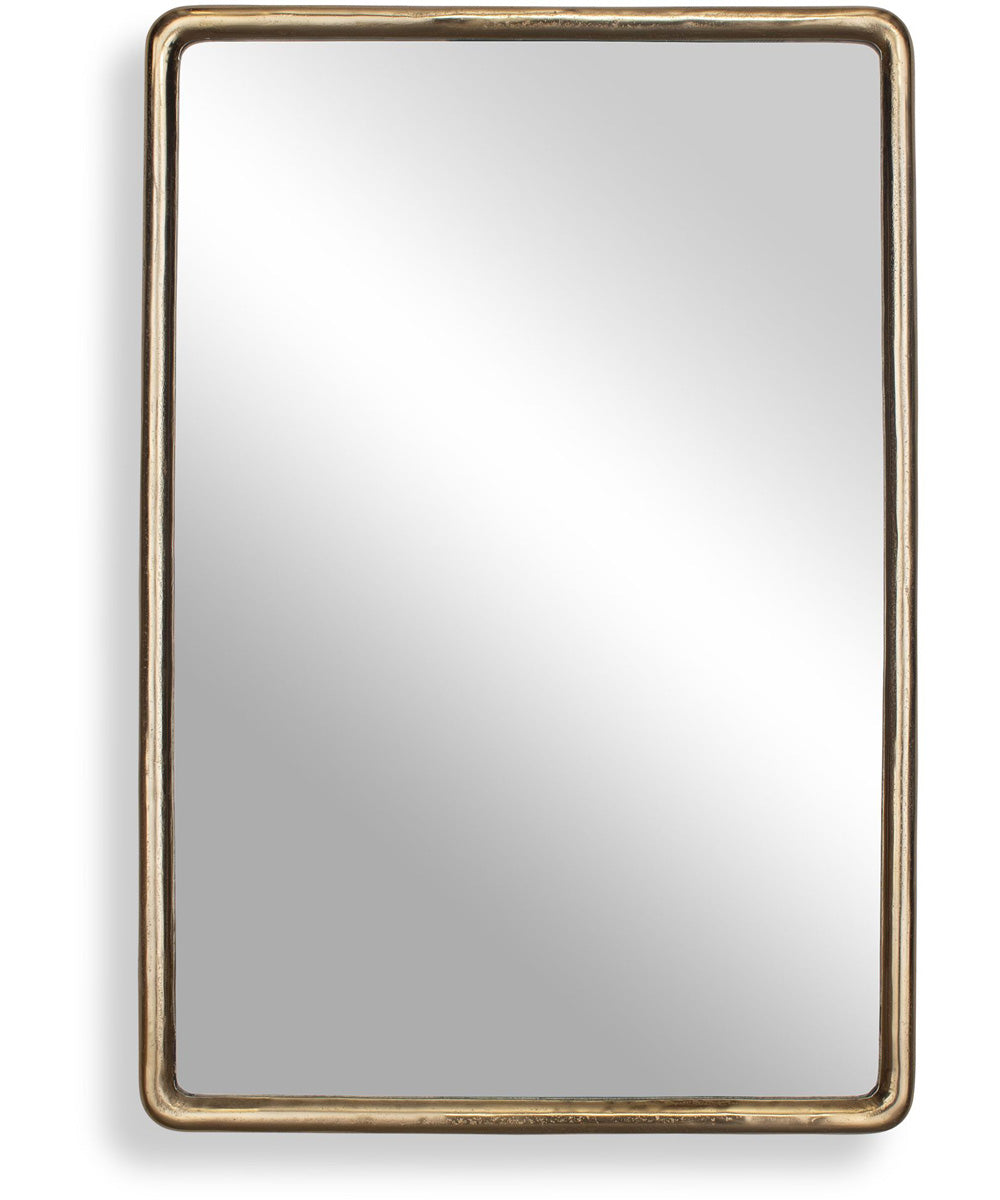 Burton Indoor-Outdoor Brass Mirror