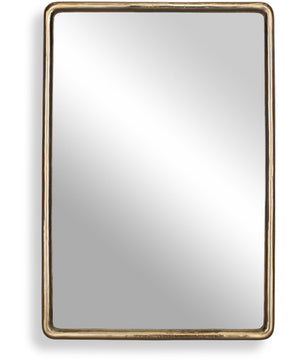 Burton Indoor-Outdoor Brass Mirror