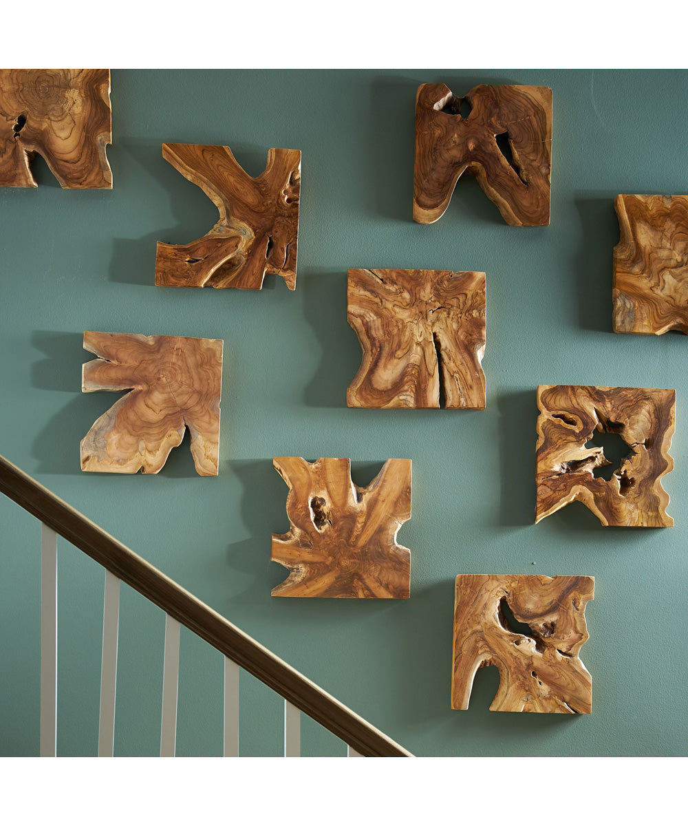 Talia Wood Wall Decor Set/9
