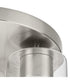Cofield 12 in. 3-Light Flush Mount P350237 Brushed Nickel
