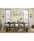 Canebrake 6-Light Chandelier Light Matte Black