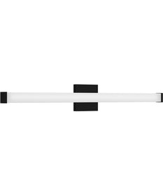 Phase 6.1 36 in. 5CCT Integrated LED Linear Vanity Light Black