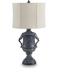 Morvanford Poly Table Lamp Antique Black