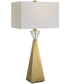 Arete Modern Brass Table Lamp