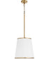 Marlon 3-light Pendant Brushed Brass