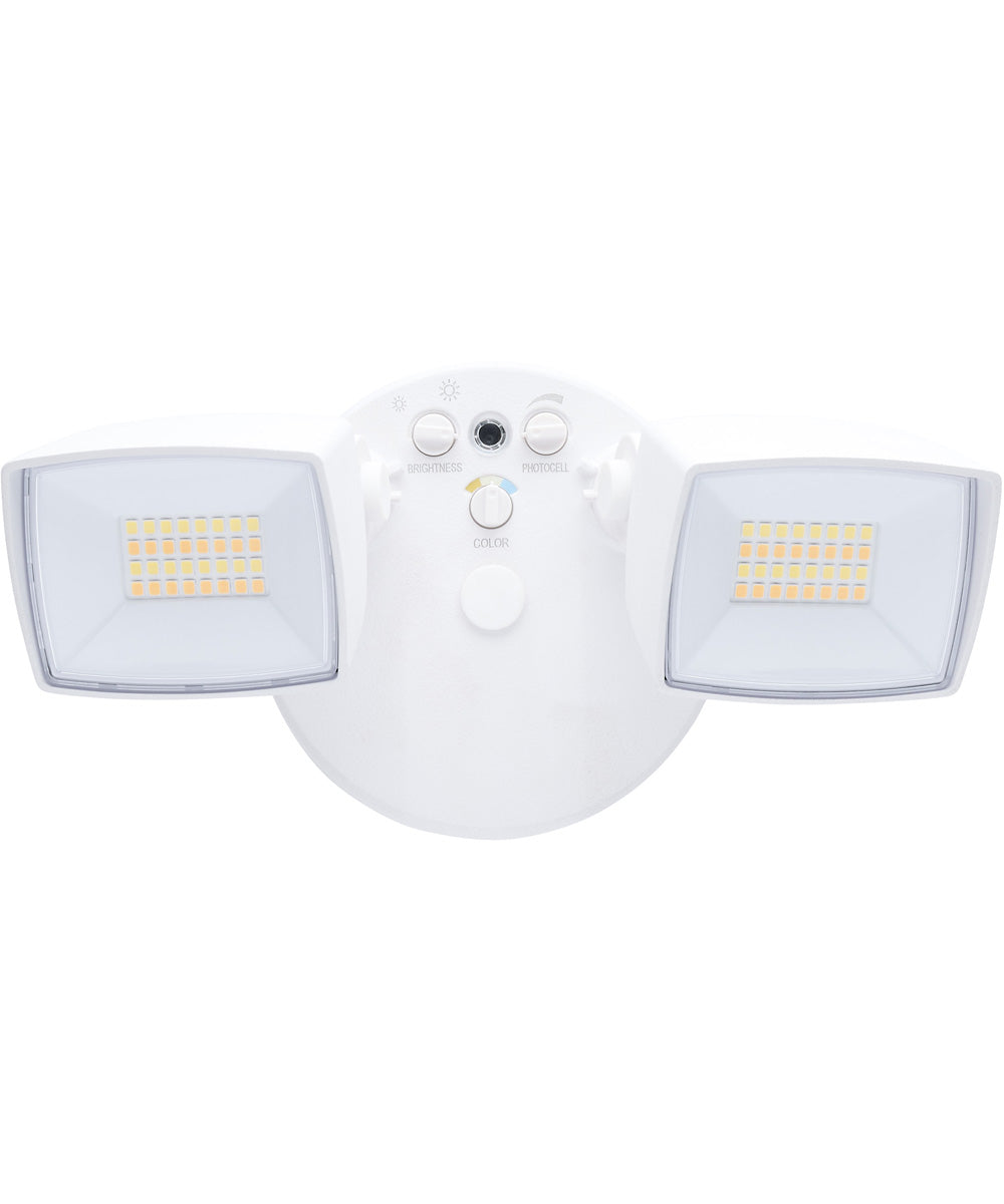 LED Security Light - White Finish