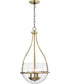 Amado 3-Light Pendant Vintage Brass