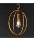 Martel 1-Light Mini Pendant Etruscan Gold