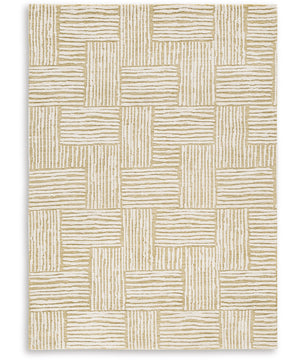 Adanmund Medium Rug Beige/Caramel
