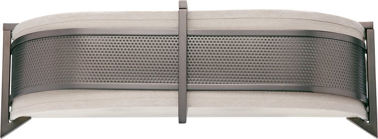 22"W Diesel 3-Light Vanity & Wall Hazel Bronze